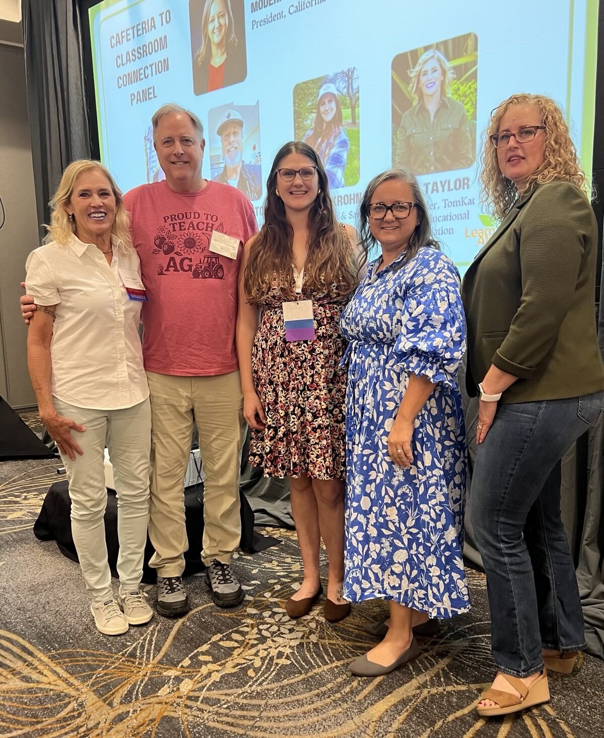 Kat Taylor with California Agriculture in the Classroom speakers